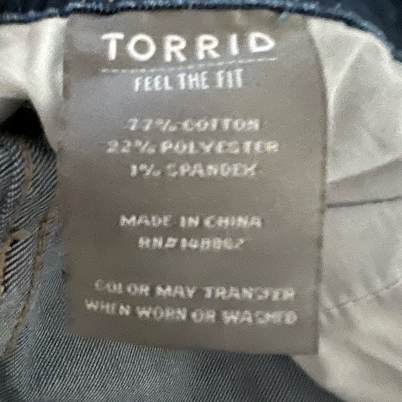 Torrid Luxe Slim Boot jeans - Picture 2 of 4